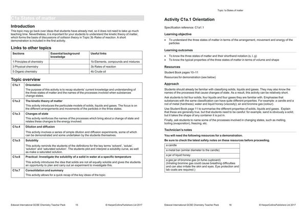 Produktbild: Edexcel International GCSE - Edexcel International GCSE Chemistry Teacher Pack