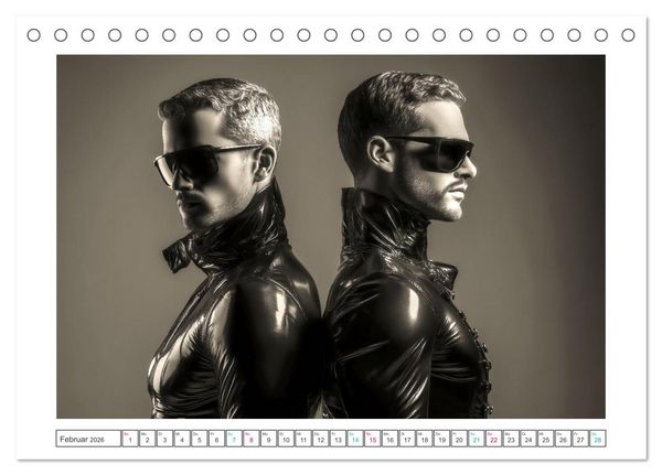 Produktbild: The Art of Desire (Tischkalender 2026 DIN A5 quer), CALVENDO Monatskalender
