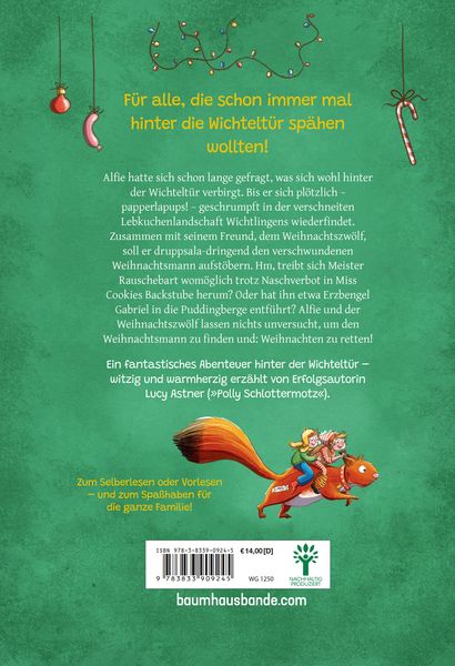 Produktbild: Der Weihnachtszw&ouml;lf - Durch die Wichtelt&uuml;r ins Abenteuer