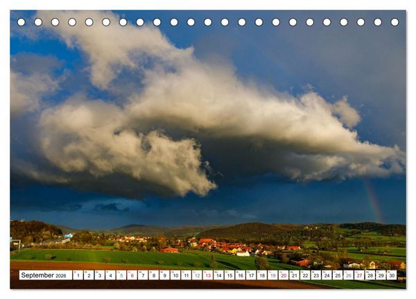 Produktbild: Unterwegs im Werratal (Tischkalender 2026 DIN A5 quer), CALVENDO Monatskalender