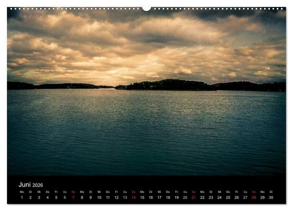 Produktbild: Finnland Sch&auml;renmeer (hochwertiger Premium Wandkalender 2026 DIN A2 quer), Kunstdruck in Hochglanz