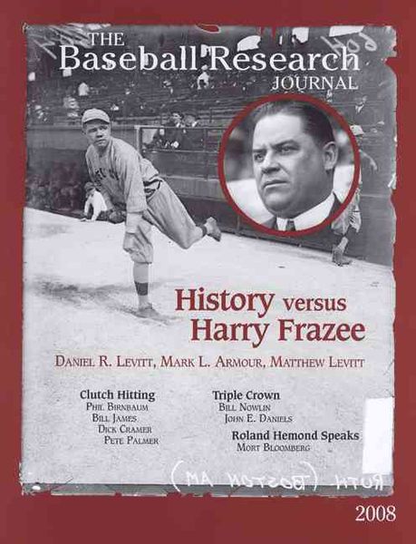 Produktbild: The Baseball Research Journal (Brj), Volume 37