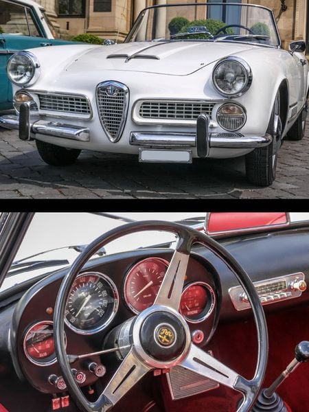Produktbild: CALVENDO Puzzle Alfa Romeo 2000 Touring Spider (1957-1962) Oldtimer 1000 Teile Lege-Gr&ouml;&szlig;e 48 x 64 cm Foto-Puzzle Bild von Christian M&uuml;ringer