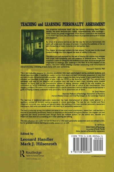 Produktbild: Teaching and Learning Personality Assessment