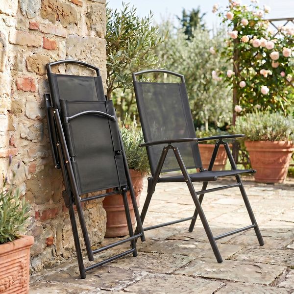 Produktbild: 5-tlg Sitzgruppe Gartenm&ouml;bel Tisch St&uuml;hle Set 80S