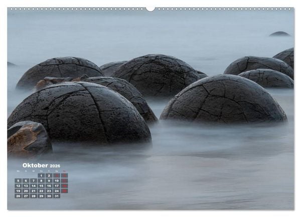 Produktbild: Traumland Neuseeland (hochwertiger Premium Wandkalender 2026 DIN A2 quer), Kunstdruck in Hochglanz