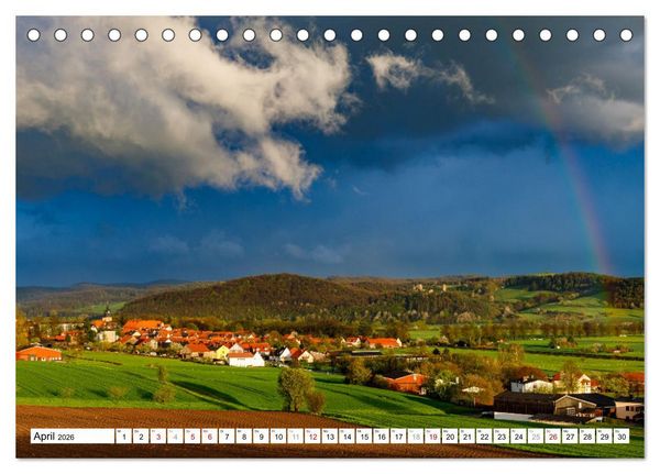 Produktbild: Mein sch&ouml;nes Herleshausen (Tischkalender 2026 DIN A5 quer), CALVENDO Monatskalender