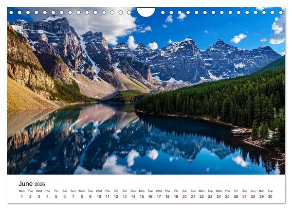 Produktbild: Canada&rsquo;s awe-inspiring sights (Wall Calendar 2026 DIN A4 landscape), CALVENDO 12 Month Wall Calendar