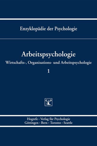 Produktbild: Arbeitspsychologie