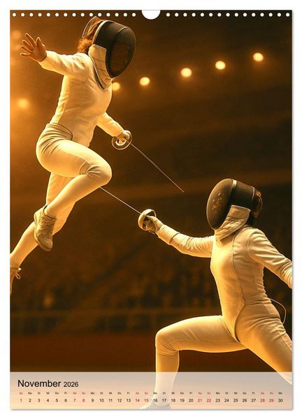 Produktbild: Olympischer Sommer (Wandkalender 2026 DIN A3 hoch), CALVENDO Monatskalender