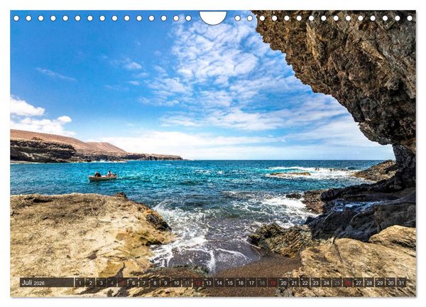 Produktbild: FUERTEVENTURA Paradiesische Impressionen der Insel (Wandkalender 2026 DIN A4 quer), CALVENDO Monatskalender