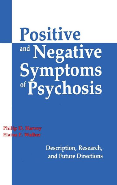 Produktbild: Positive and Negative Symptoms in Psychosis