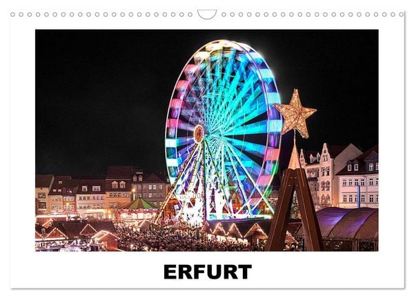 Produktbild: Erfurt (Wandkalender 2026 DIN A3 quer), CALVENDO Monatskalender