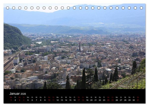 Produktbild: Bozen 2026 (Tischkalender 2026 DIN A5 quer), CALVENDO Monatskalender