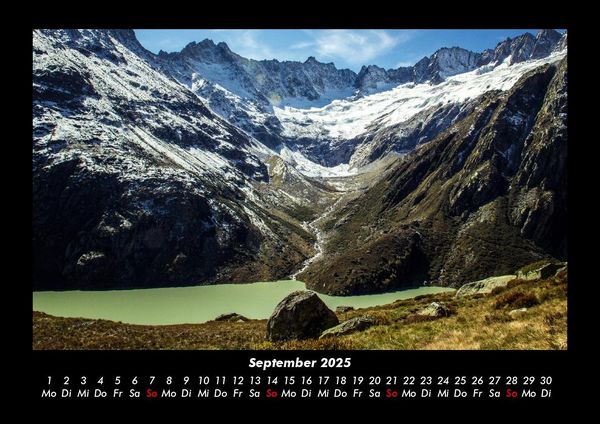 Produktbild: Berglandschaften 2025 Fotokalender DIN A3