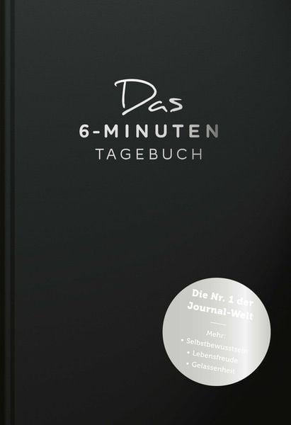 Produktbild: Das 6-Minuten-Tagebuch (schwarz)