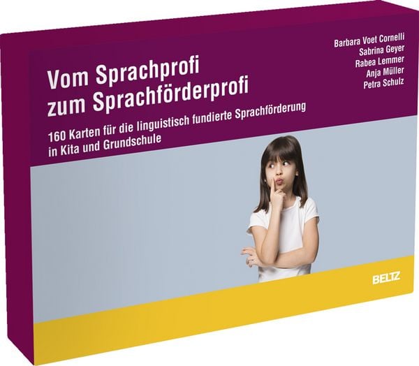 Produktbild: Vom Sprachprofi zum Sprachf&ouml;rderprofi - das Kartenset