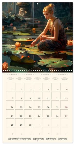 Produktbild: Never Forget Yoga (Wall Calendar 2026 12 &times; 12 Inch) CALVENDO 12 Month Wall Calendar