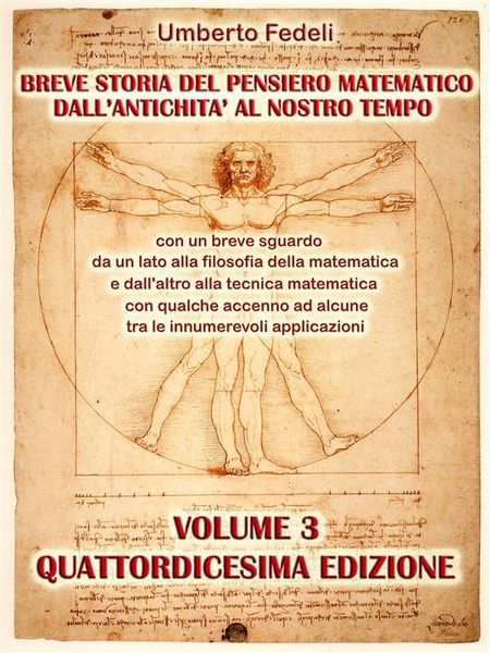 Produktbild: Breve storia del pensiero matematico dall'antichit&agrave; al nostro tempo