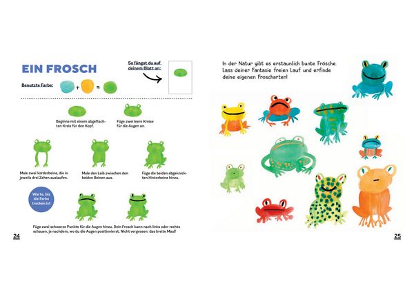 Produktbild: Wasserfarben-Spa&szlig;: Tiere malen. Mit wenigen Pinselstrichen. F&uuml;r Aquarell- und Wasserfarben.