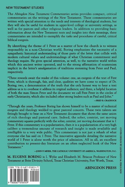 Produktbild: Abingdon New Testament Commentary - 1 Peter