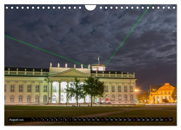 Produktbild: Kassel bei Nacht (Wandkalender 2026 DIN A4 quer), CALVENDO Monatskalender