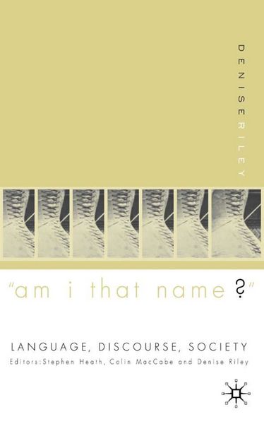 Produktbild: &lsquo;Am I That Name?&rsquo;