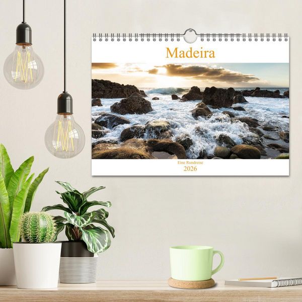 Produktbild: Madeira - eine Rundreise (Wandkalender 2026 DIN A4 quer), CALVENDO Monatskalender