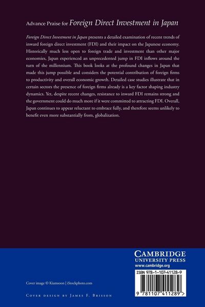 Produktbild: Foreign Direct Investment in Japan