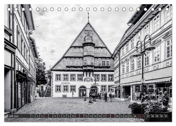 Produktbild: Ein Blick auf Osterode am Harz (Tischkalender 2026 DIN A5 quer), CALVENDO Monatskalender