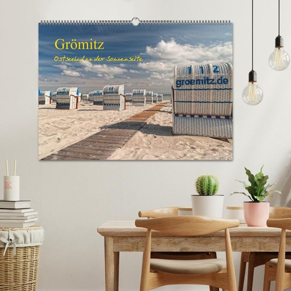 Produktbild: Gr&ouml;mitz - Ostseebad an der Sonnenseite (Wandkalender 2026 DIN A2 quer), CALVENDO Monatskalender