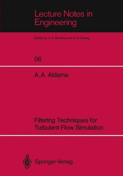 Produktbild: Filtering Techniques for Turbulent Flow Simulation