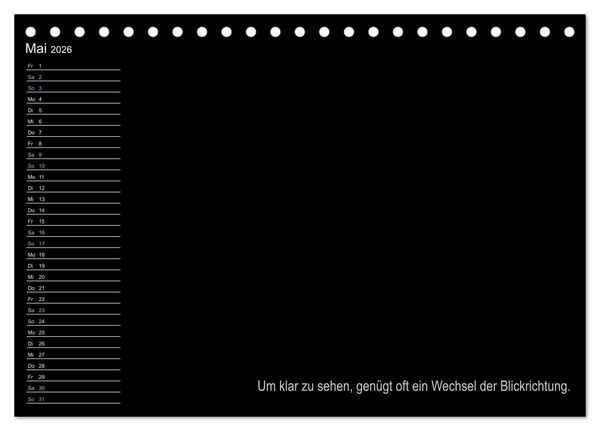 Produktbild: Mein Pers&ouml;nlicher Kalender (Tischkalender 2026 DIN A5 quer), CALVENDO Monatskalender