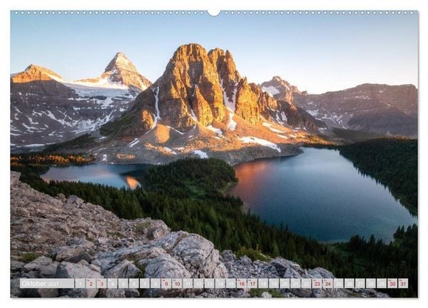 Produktbild: Die kanadischen Rockies (hochwertiger Premium Wandkalender 2027 DIN A2 quer), Kunstdruck in Hochglanz