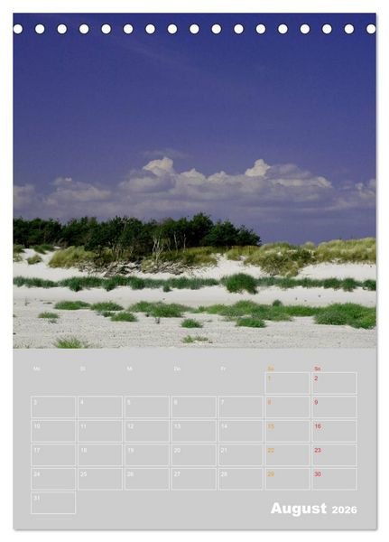 Produktbild: Bornholm - Die Sonneninsel D&auml;nemarks (Tischkalender 2026 DIN A5 hoch), CALVENDO Monatskalender