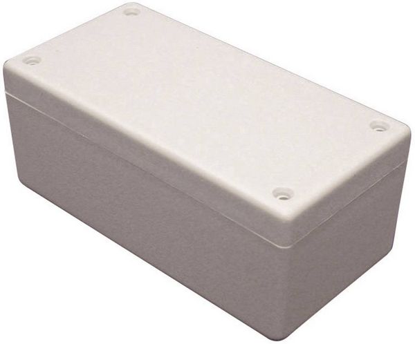 Produktbild: Hammond Electronics 1594CGY Universal-Geh&auml;use 105 x 66 x 45 ABS Lichtgrau (RAL 7035) 1St.