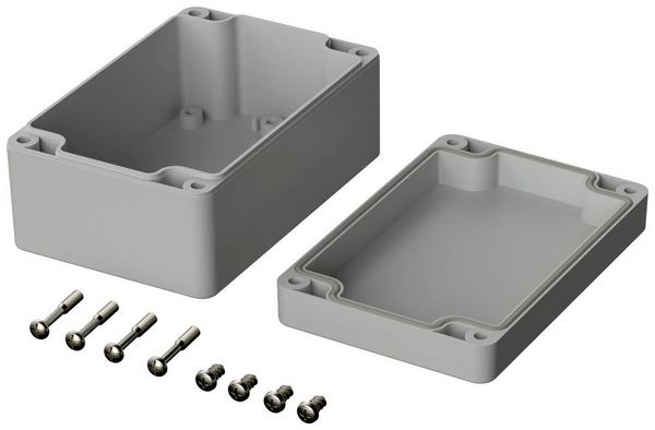 Produktbild: Bopla EUROMAS M 215 VO 02215094 Industrie-Geh&auml;use 120 x 80 x 55 Polycarbonat V0 Lichtgrau (RAL 7035) 1 St.