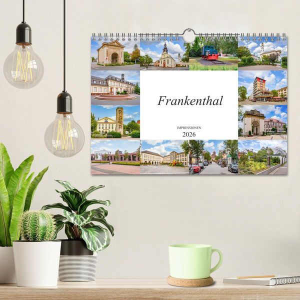 Produktbild: Frankenthal Impressionen (Wandkalender 2026 DIN A4 quer), CALVENDO Monatskalender