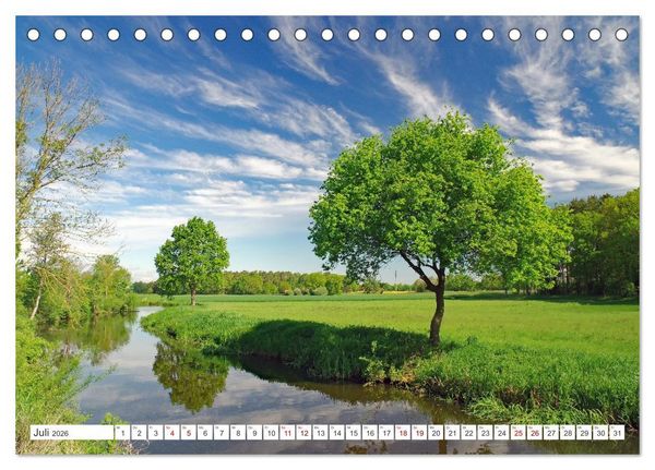 Produktbild: Wildes Wendland (Tischkalender 2026 DIN A5 quer), CALVENDO Monatskalender