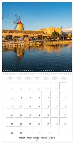 Produktbild: Italy - Sicily (Wall Calendar 2026 12 &times; 12 Inch) CALVENDO 12 Month Wall Calendar