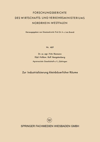 Produktbild: Zur Industrialisierung kleinbäuerlicher Räume