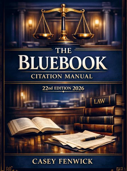Produktbild: The Bluebook Citation Manual 22nd Edition 2026