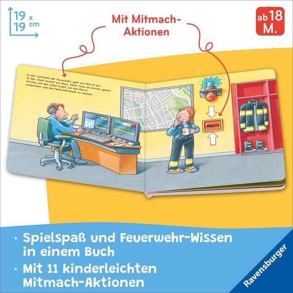 Produktbild: Tat&uuml;tata! Fahr mit! Mein Feuerwehr-Mitmachbuch