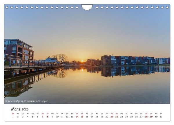 Produktbild: Emsland Impressionen (Wandkalender 2026 DIN A4 quer), CALVENDO Monatskalender