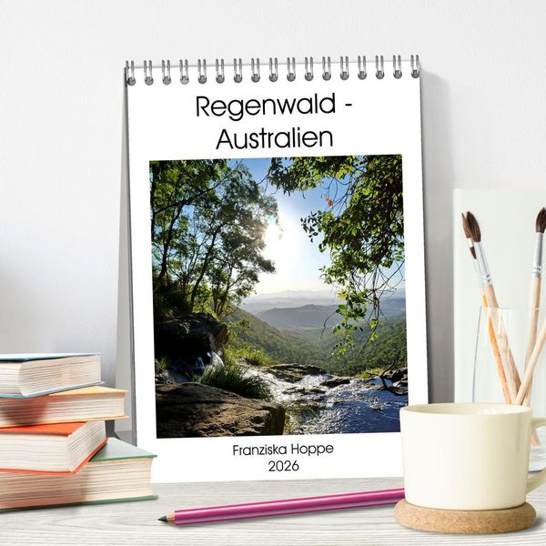 Produktbild: Regenwald - Australien (Tischkalender 2026 DIN A5 hoch), CALVENDO Monatskalender