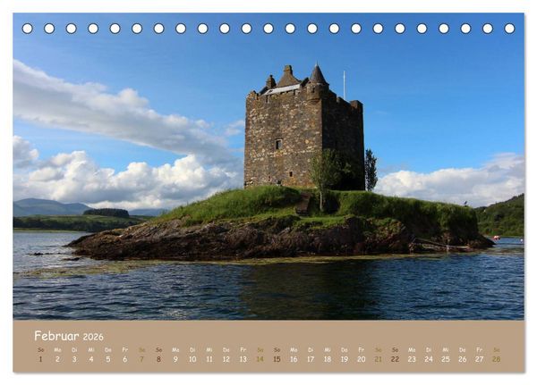 Produktbild: Schottische Highlands (Tischkalender 2026 DIN A5 quer), CALVENDO Monatskalender