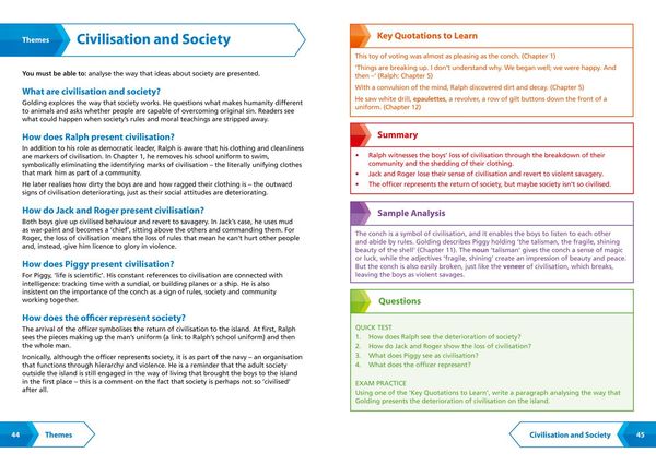 Produktbild: Lord of the Flies: AQA GCSE 9-1 English Literature Text Guide