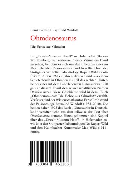 Produktbild: Ohmdenosaurus