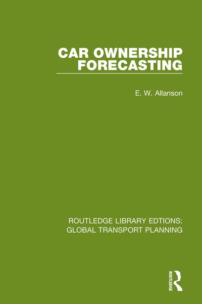 Produktbild: Car Ownership Forecasting