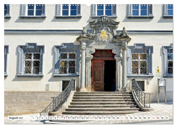 Produktbild: Ellwangen - Jagst im Ostalbkreis (hochwertiger Premium Wandkalender 2027 DIN A2 quer), Kunstdruck in Hochglanz